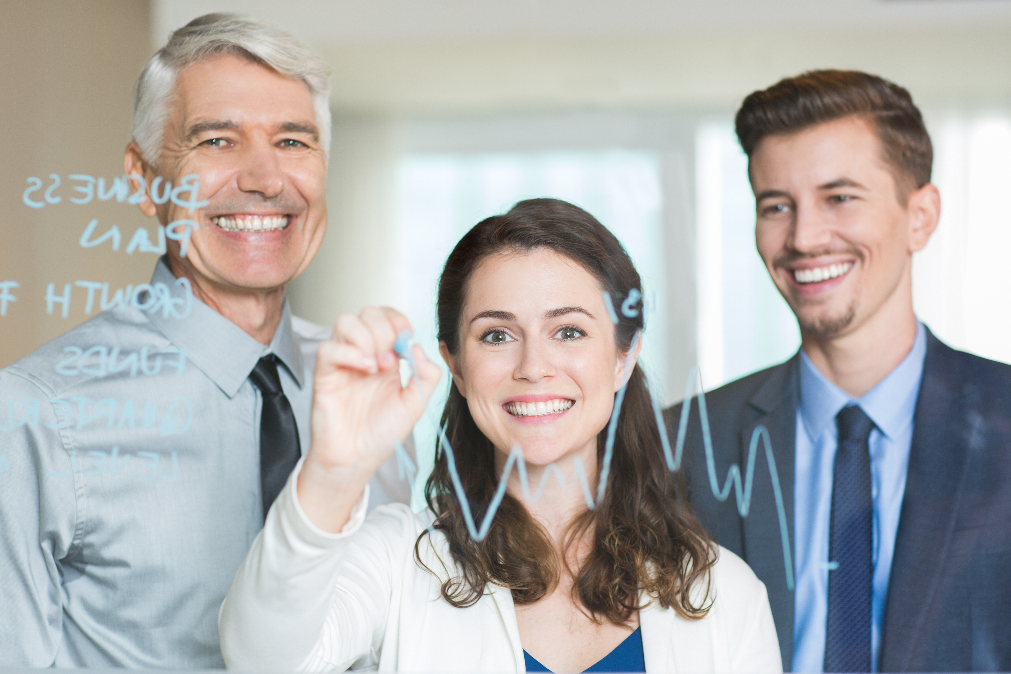 Healthcare professionals smiling